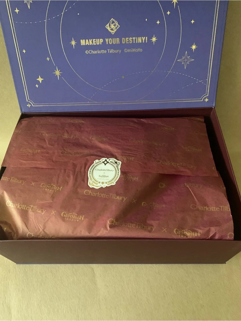 Charlotte Tilbury x Genshin Impact Limited Edition STARRY MIRACLE SKINCARE KIT